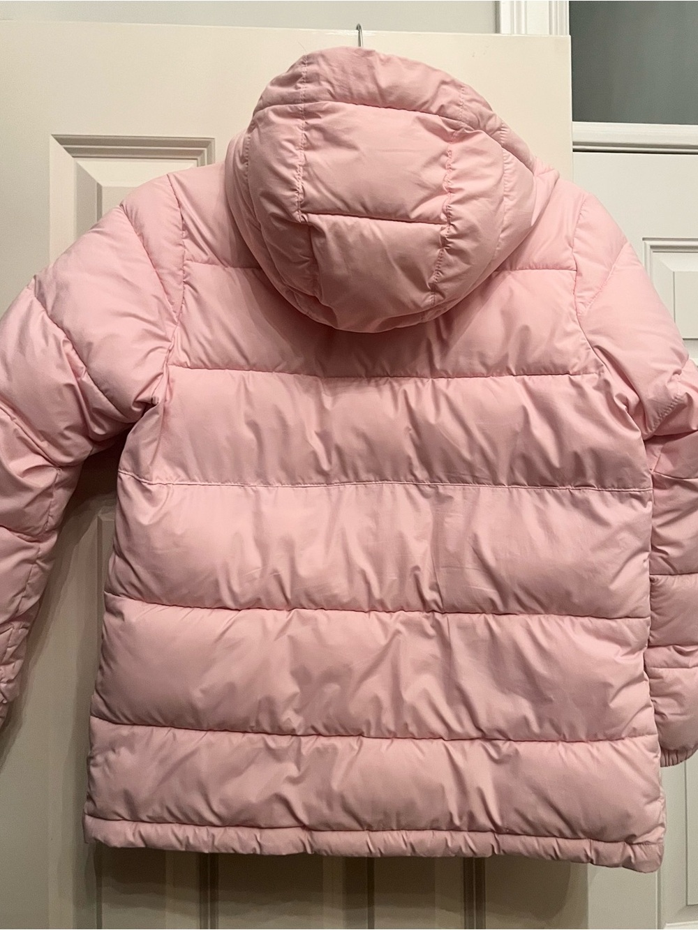 Columbia Light Pink Girls Puffer Jacket with Hood - Big Kids size medium 10 /12 - Picture 7 of 12